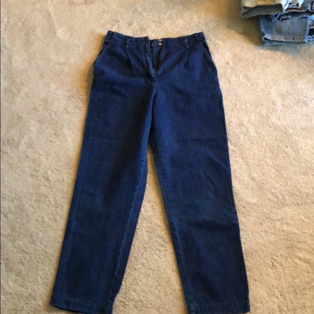 Talbots dark wash vintage jeans